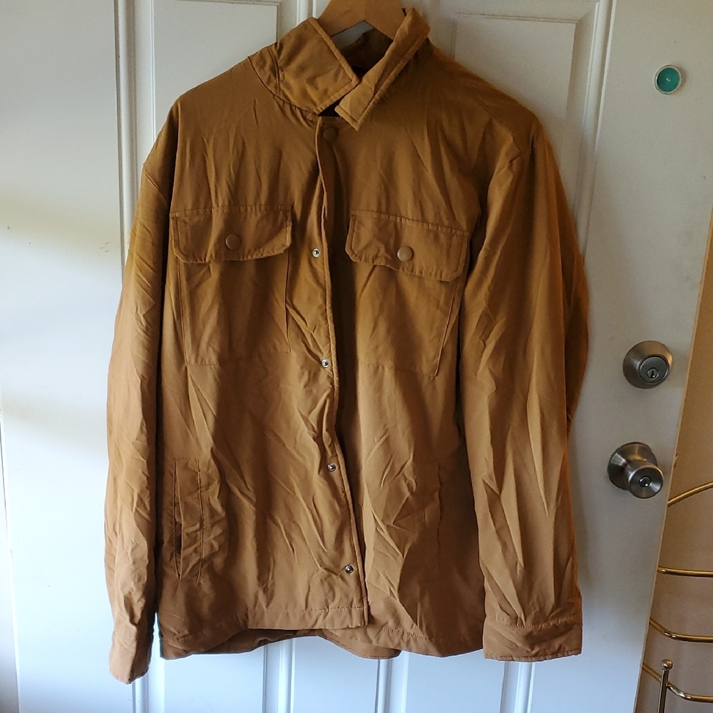 All in Motion Mens lightweight-XL-brown Jacket